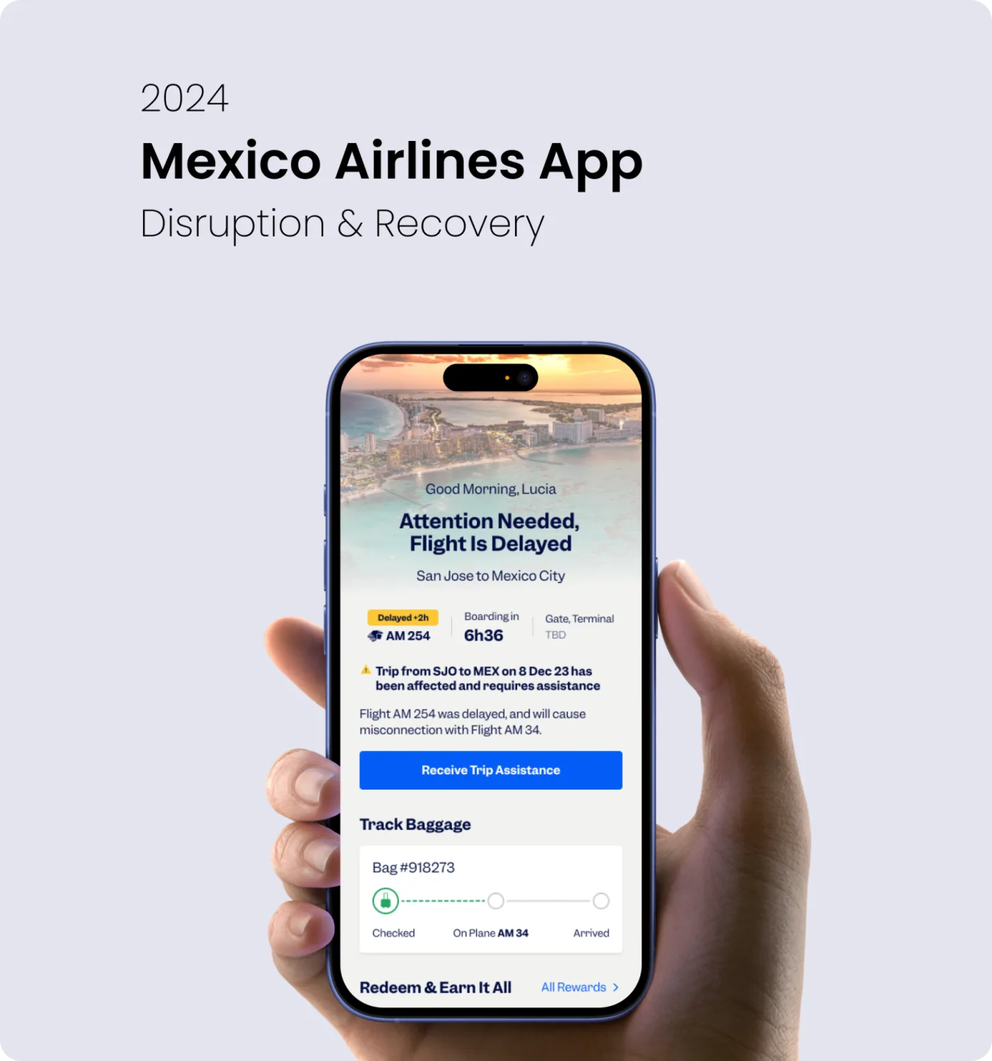 2024 — Mexico Airlines App, Disruption & Recovery